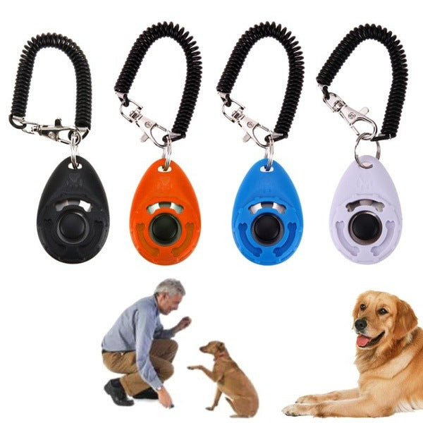 Dog Training Clicker with Keyring – Positive Reinforcement Training Tool