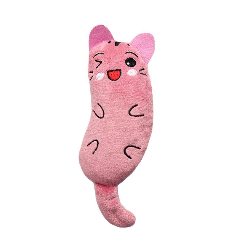 Plush Embroidered Cat Mint Toys (Catnip)