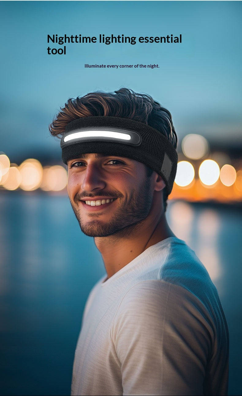 Rechargeable LED Headband Light – Hands-Free Adjustable Head Torch for Outdoor Activities