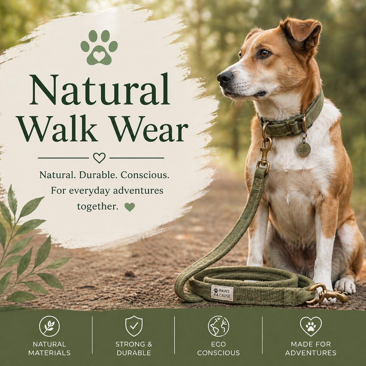 Natural Walkwear 🌿🐾