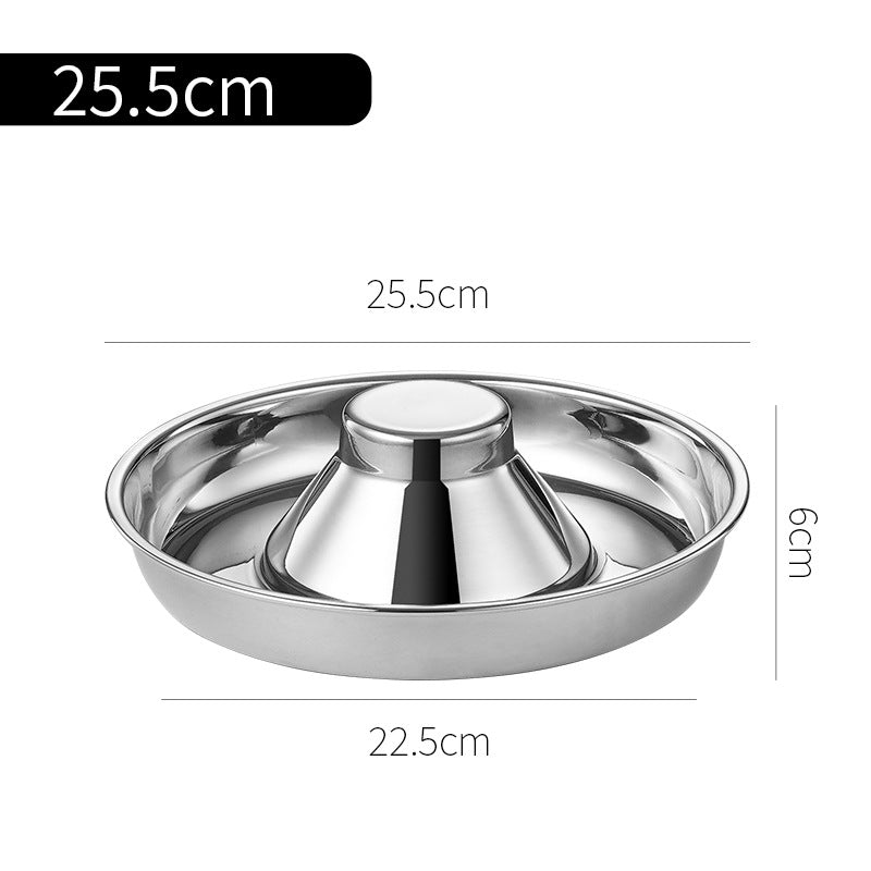 Stainless Steel Puppy Weaning Bowls & Multi-Pet Feeding Dishes