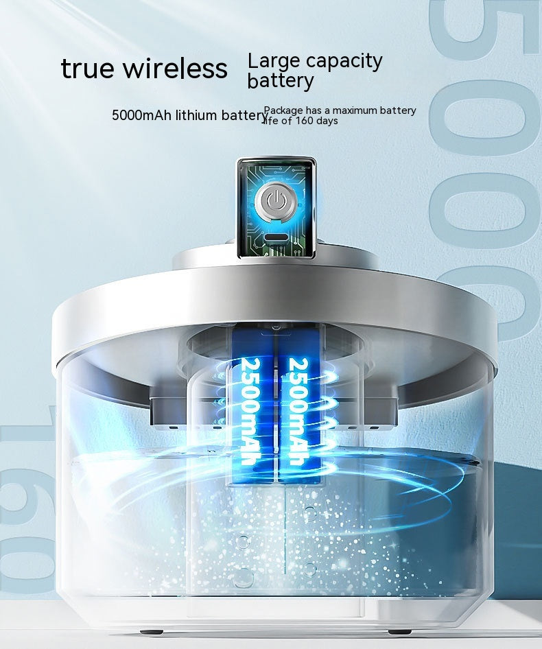 Wireless Cat Water Fountain – Automatic Induction Pet Drinking Dispenser