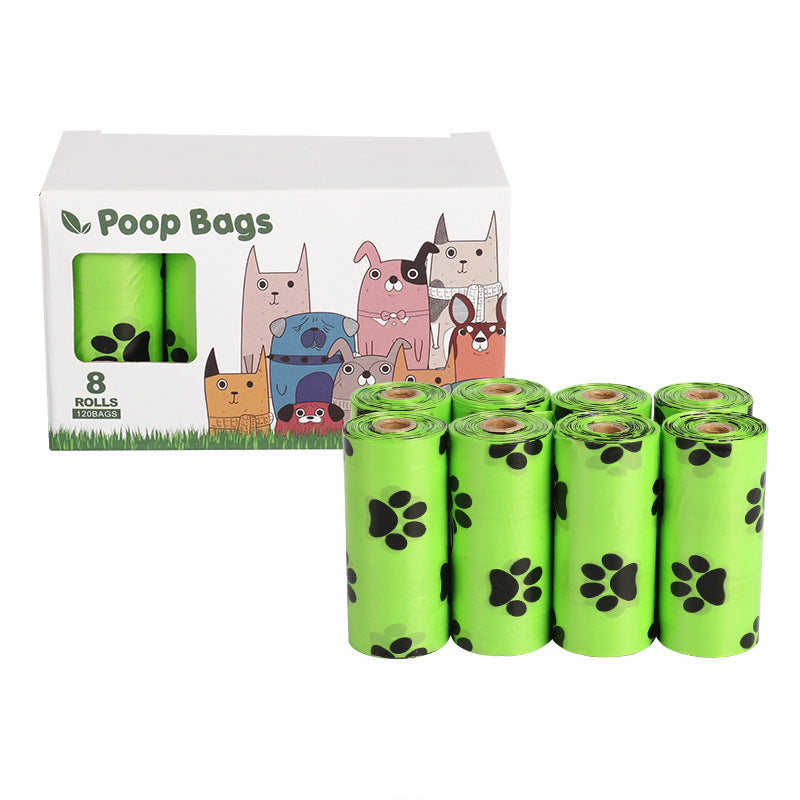 Biodegradable Dog Waste Bags – Leak-Resistant Poop Bag Rolls with Optional Dispenser