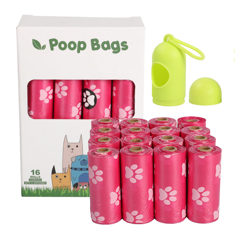 Biodegradable Dog Waste Bags – Leak-Resistant Poop Bag Rolls with Optional Dispenser