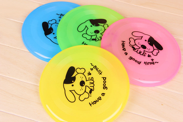 Silicone Flying Disc Dog Toy – Interactive Fetch & Training Frisbee (20cm)