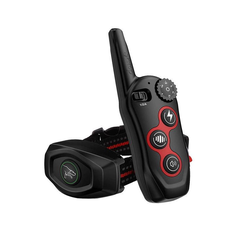 2-in-1 Rechargeable Dog Training Collar – Anti-Bark & Behaviour Training Device