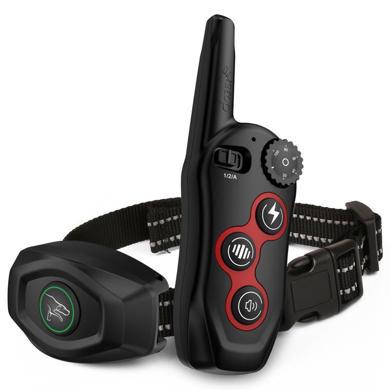 2-in-1 Rechargeable Dog Training Collar – Anti-Bark & Behaviour Training Device