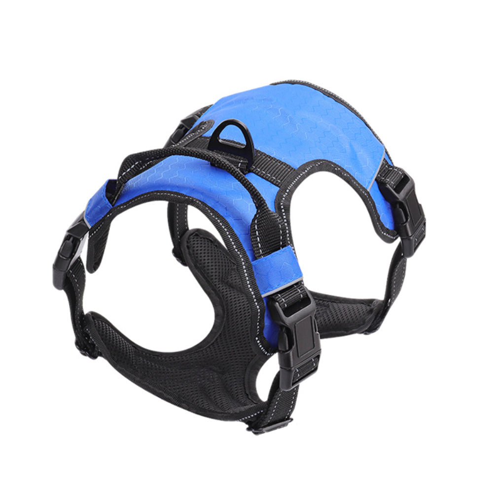 Adjustable Nylon Dog Chest Harness – Comfortable Pet Walking Harness for Dogs