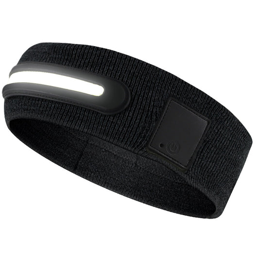 Rechargeable LED Headband Light – Hands-Free Adjustable Head Torch for Outdoor Activities