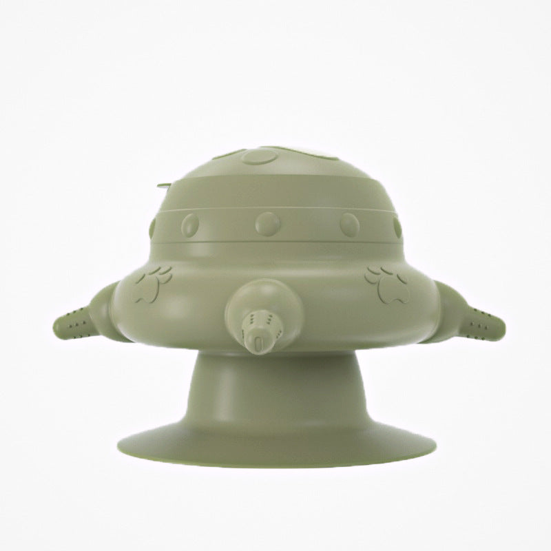Silicone Puppy & Kitten Milk Feeder Bowl – Multi-Nipple Nursing Feeding Bottle (240ml)