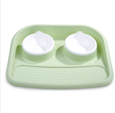Anti-skid Anti-tip Eating Dual-purpose Feeder & stand.