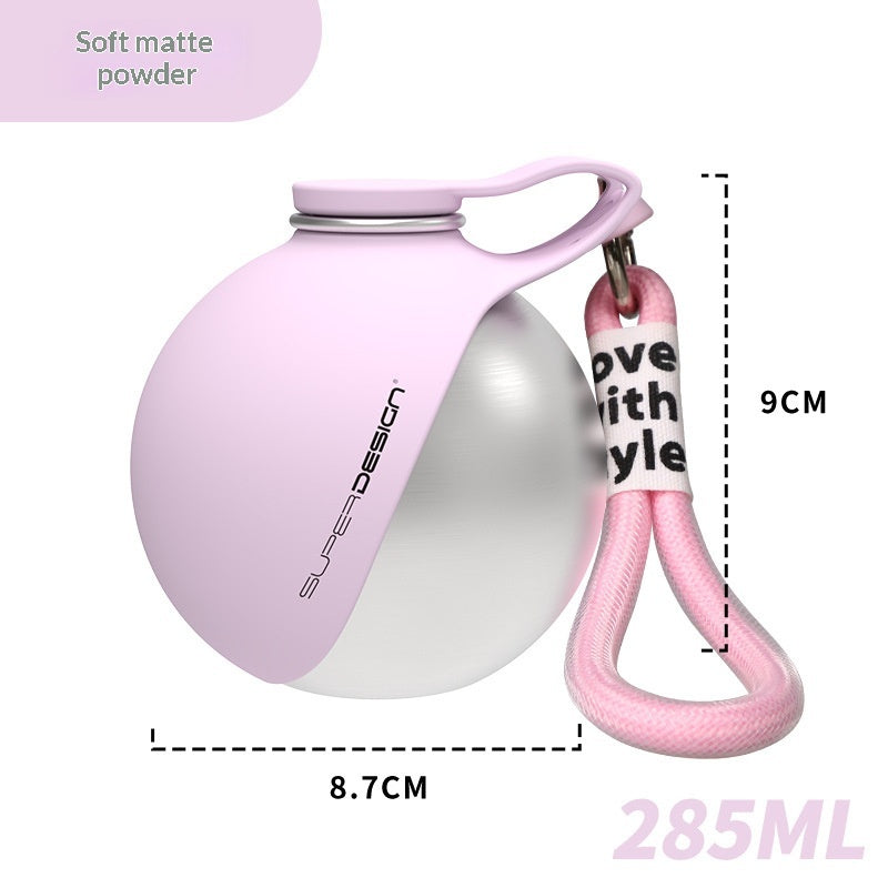 Portable Dog Water Bottle with Waste Bag Dispenser – Travel Drinking Cup for Pets