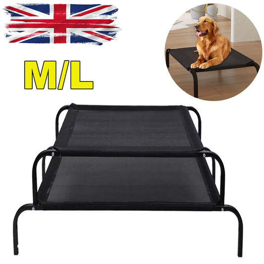 Elevated Waterproof Mesh Pet Bed – Raised Folding Camp Cot for Dogs & Cats