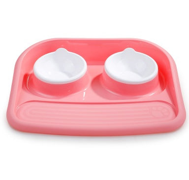 Anti-skid Anti-tip Eating Dual-purpose Feeder & stand.