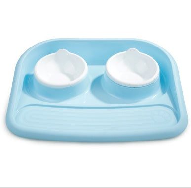 Anti-skid Anti-tip Eating Dual-purpose Feeder & stand.