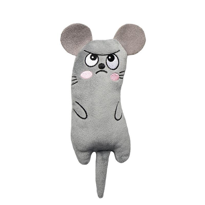 Plush Embroidered Cat Mint Toys (Catnip)