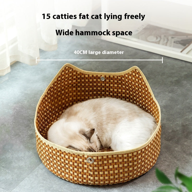Rattan Nest - Cat Hammock