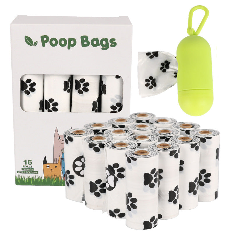 Biodegradable Dog Waste Bags – Leak-Resistant Poop Bag Rolls with Optional Dispenser