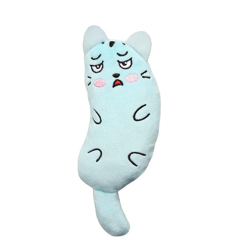 Plush Embroidered Cat Mint Toys (Catnip)