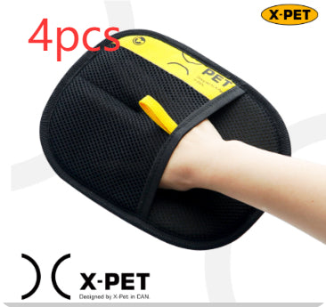 Electrostatic Pet Hair Removal Glove – Reusable Fur Cleaning Grooming Mitt