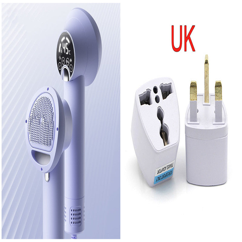 Smart Pet Hair Dryer & Grooming Comb – Low Noise 2-in-1 Dog & Cat Blow Dryer