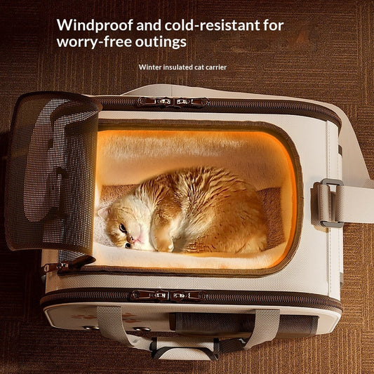 Self Warming Cat Carrier