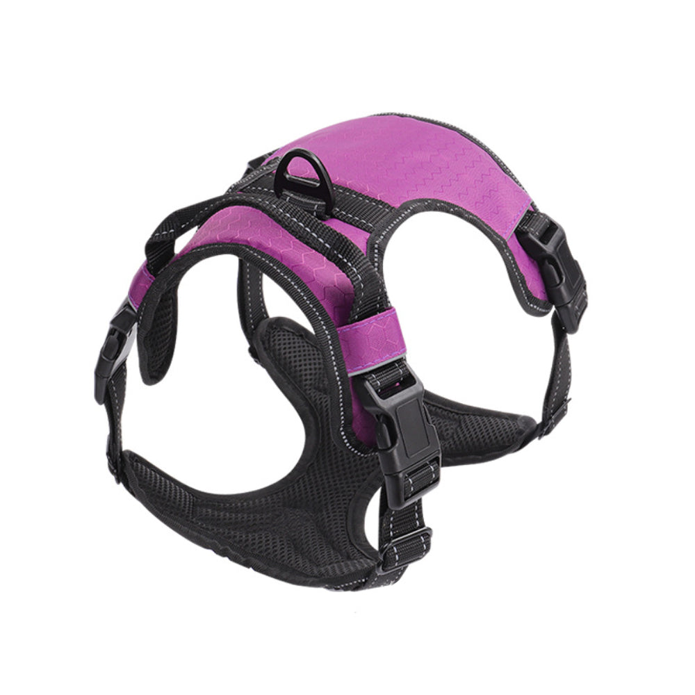Adjustable Nylon Dog Chest Harness – Comfortable Pet Walking Harness for Dogs