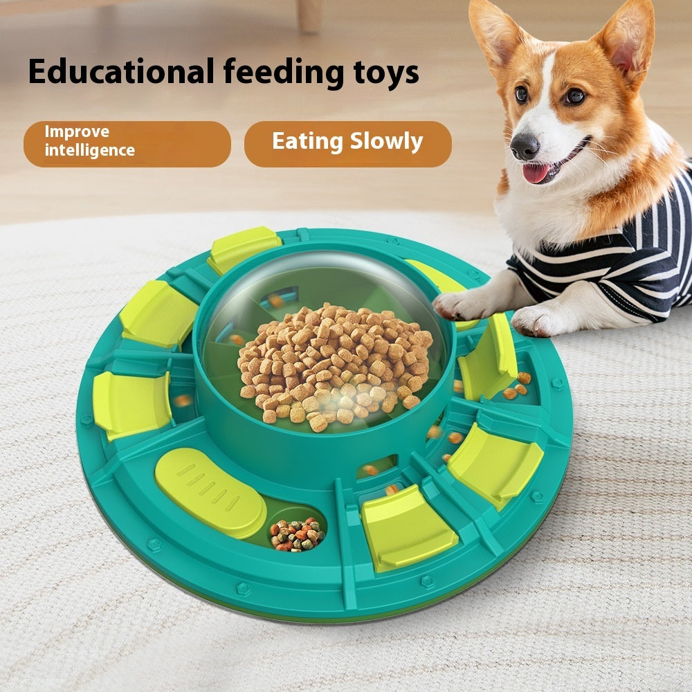 Interactive Dog Puzzle Feeder Toy – IQ Training & Slow Feeding Treat Dispenser