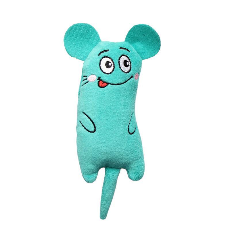Plush Embroidered Cat Mint Toys (Catnip)