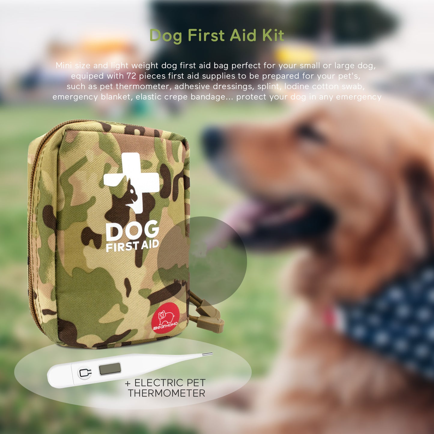 Multifunctional Dog First-Aid Kit
