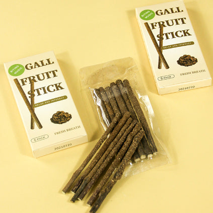 Natural Cat Mint or Gall Fruit Chew Stick For Cats & Kittens