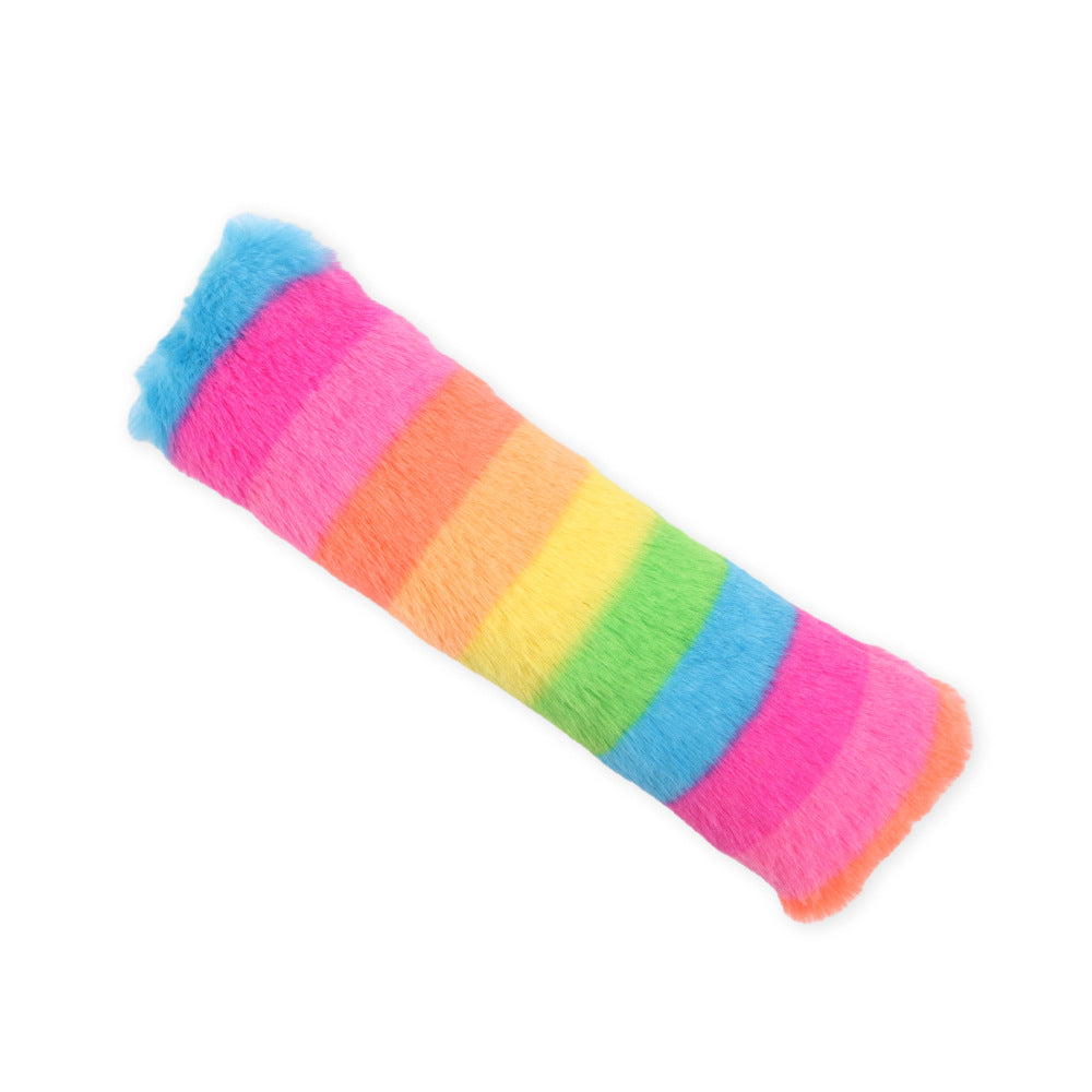 Interactive Cat Pillow with Crinkle Sound & Catnip.