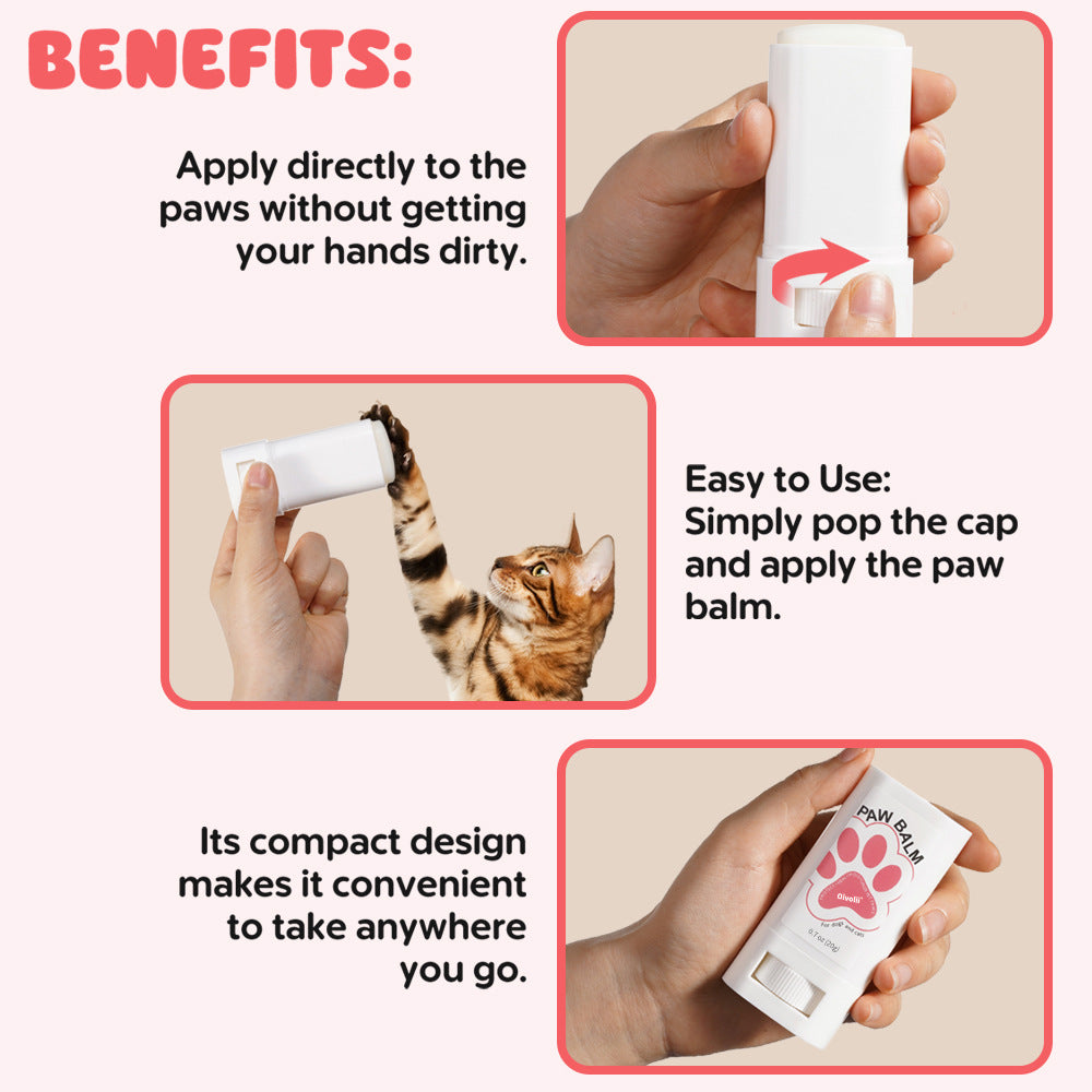 Pet Paw Regenerating Cream – Soothing Care for Cracked & Dry Cat Paws