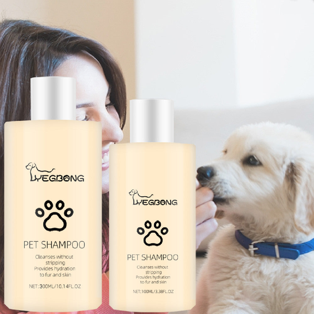 Mild Pet Shampoo for Dogs & Cats – Soft Coat Care & Detangling Formula (100ml / 300ml)