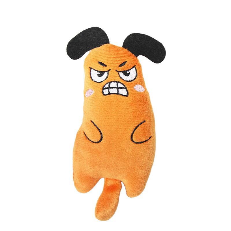 Plush Embroidered Cat Mint Toys (Catnip)