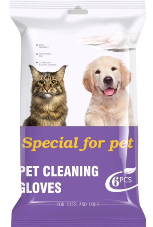Pet Grooming & Cleaning Wipes for Dogs & Cats – Deodorising Coconut Oil Daily Care Wipes