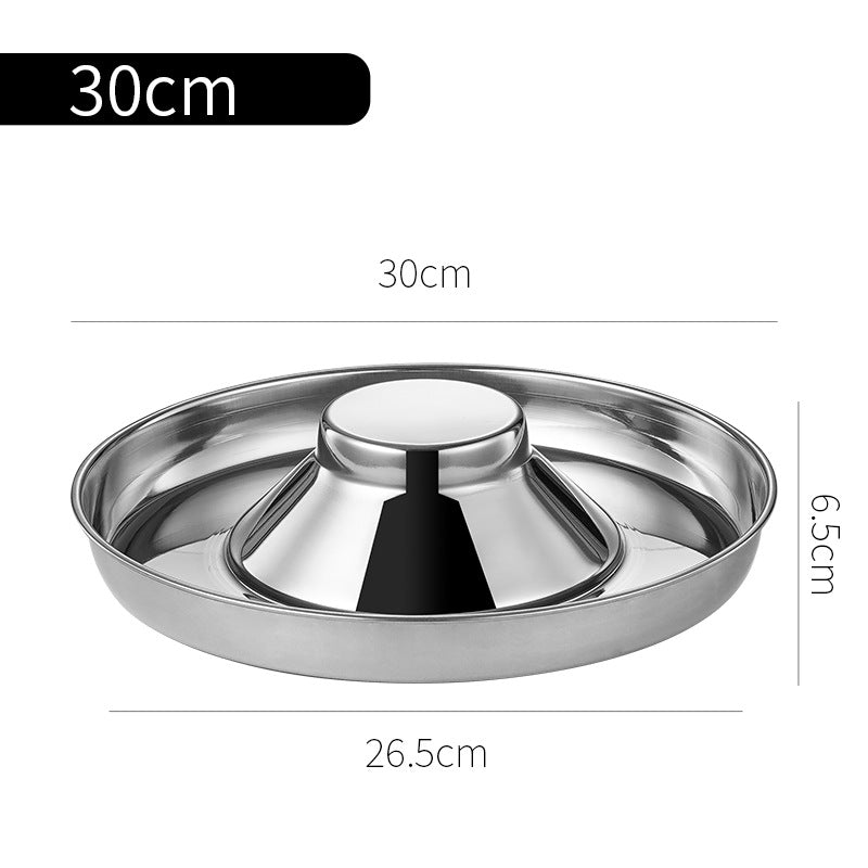 Stainless Steel Puppy Weaning Bowls & Multi-Pet Feeding Dishes