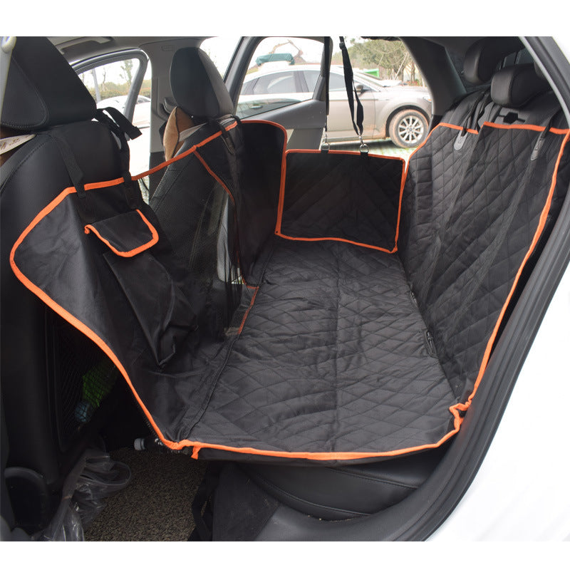 Waterproof Dog Car Seat Cover – Heavy Duty Oxford Cloth Back Seat Protector