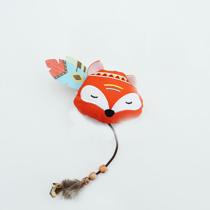 Bite Resistant Catnip Jungle Animal Toys for Cats & Kittens.