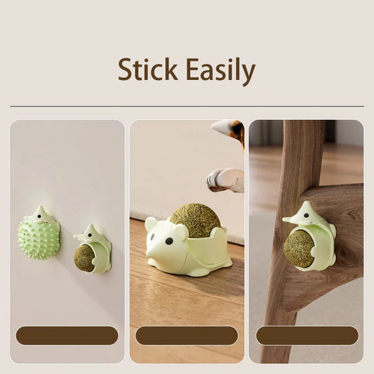 Catnip Wall Ball Toy