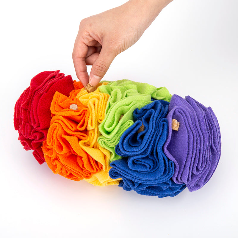Dog Snuffle Mat Puzzle Training Toy – Interactive Treat Hide & Seek Pad