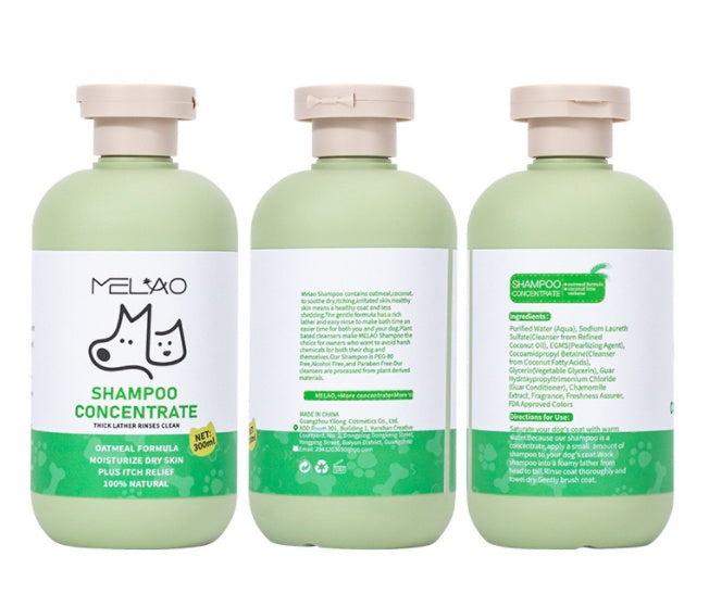 Gentle Oat Pet Shampoo – Nourishing Hair & Coat Care for Dogs & Cats (300ml)