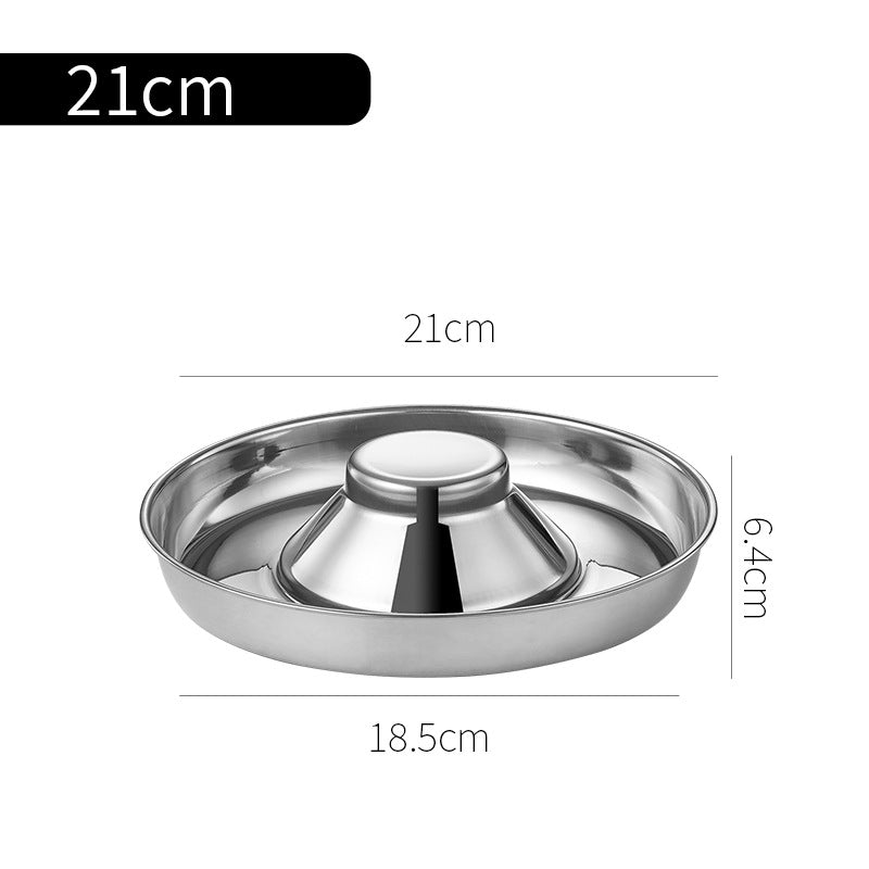 Stainless Steel Puppy Weaning Bowls & Multi-Pet Feeding Dishes