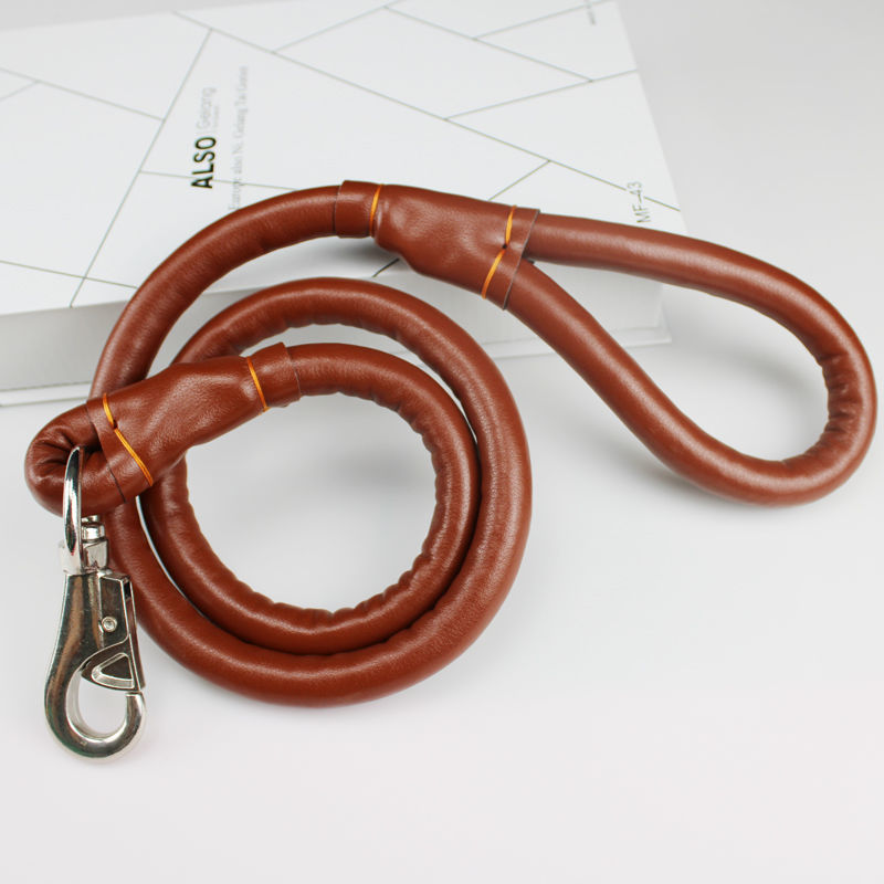 Leather Dog Collar – Adjustable Heavy Duty Pet Collar for Small to Extra Large Dogs