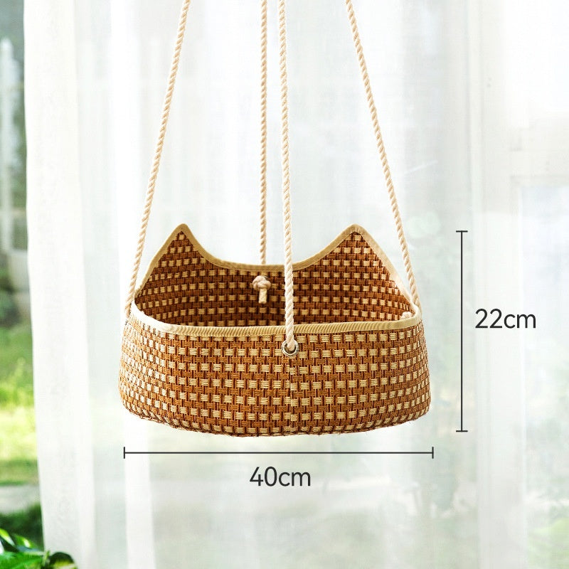 Rattan Nest - Cat Hammock