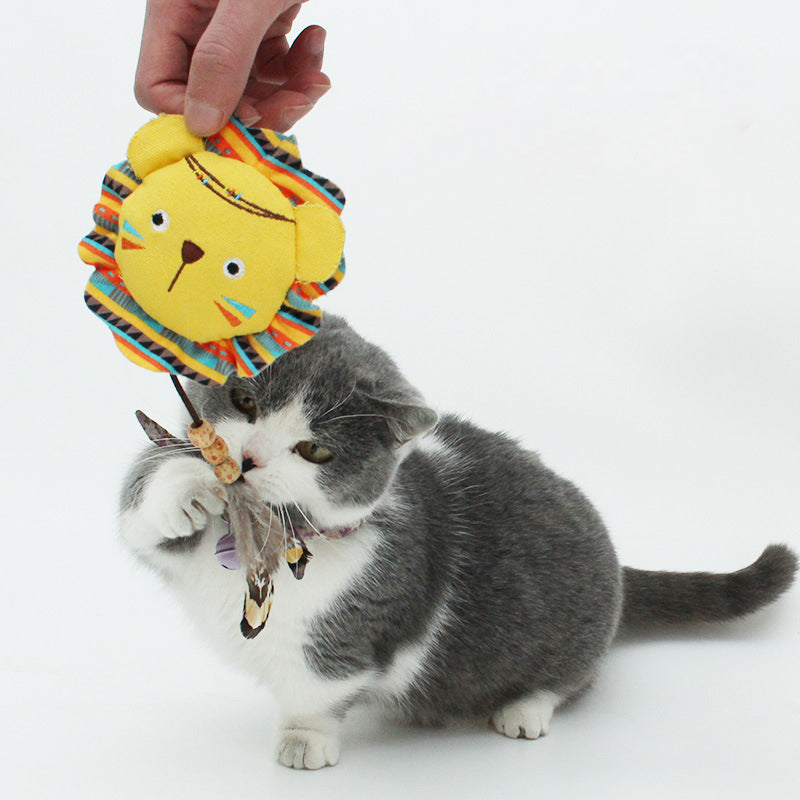 Bite Resistant Catnip Jungle Animal Toys for Cats & Kittens.