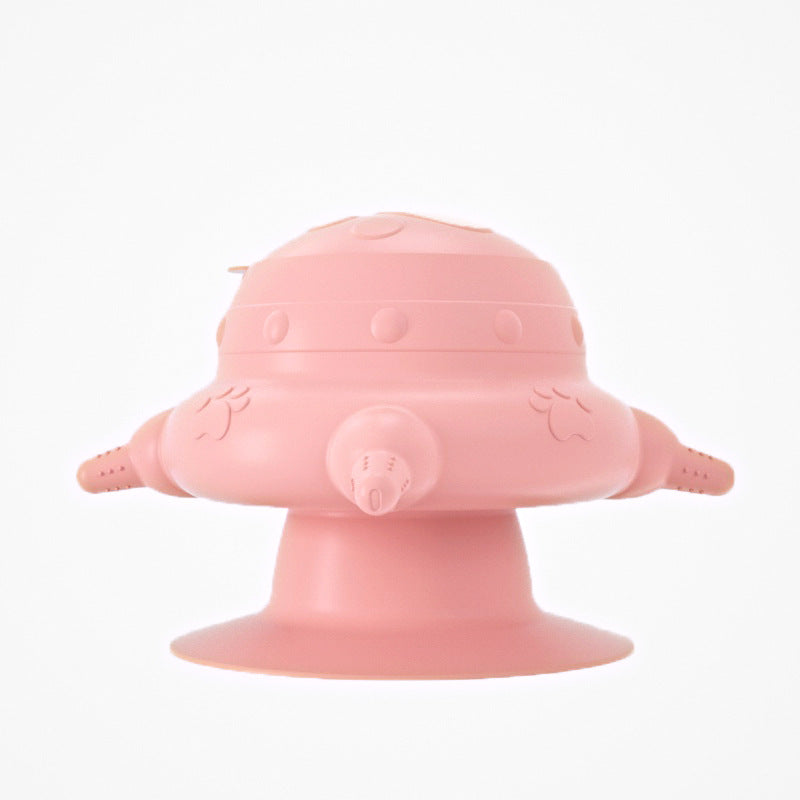 Silicone Puppy & Kitten Milk Feeder Bowl – Multi-Nipple Nursing Feeding Bottle (240ml)