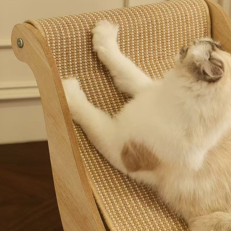 Sisal Lounge Chair-Bed  & Scratcher For Cats & Kittens