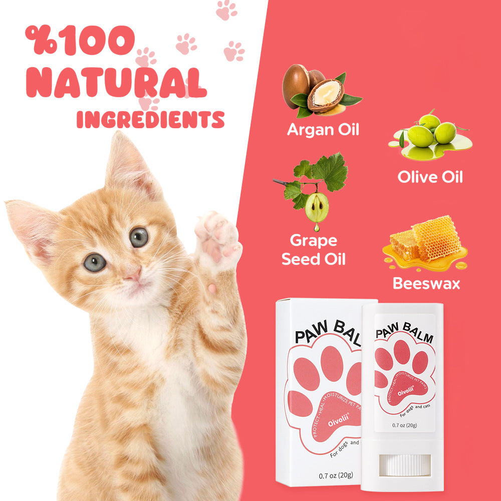 Pet Paw Regenerating Cream – Soothing Care for Cracked & Dry Cat Paws