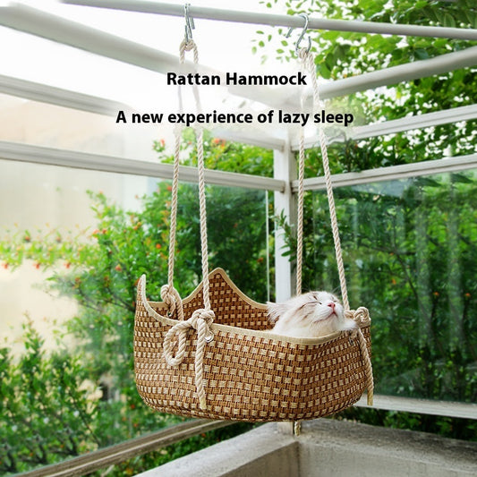 Rattan Nest - Cat Hammock